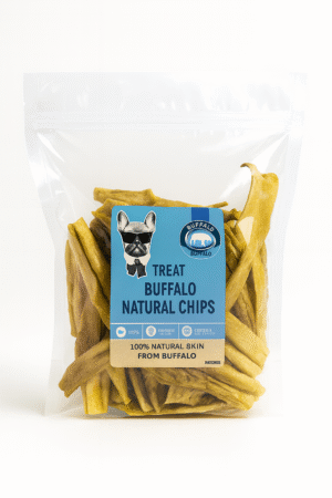Natural Chips hundtugg av buffelråhud 1 kg